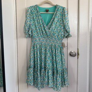 NWT Taylor V-Neck Floral Dress